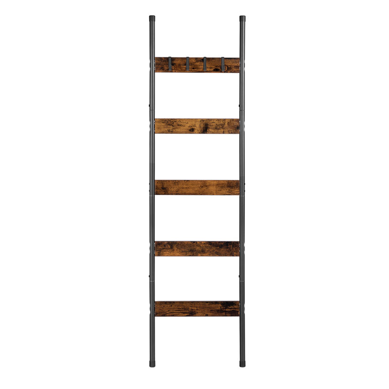17 Stories 63'' Tall Blanket Ladder with 4 Hooks & Reviews Wayfair